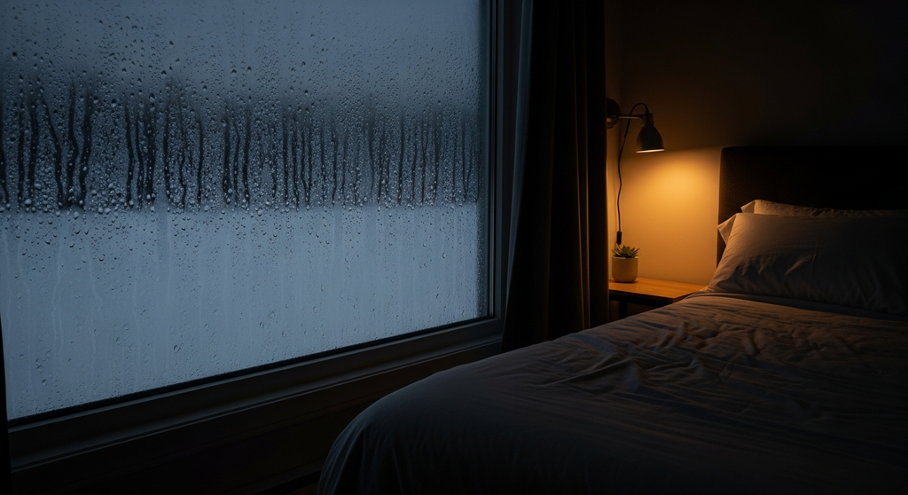 加湿器の結露対策